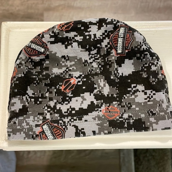 Harley Davidson Motorcycle 3/6 Months Hat Cap - Picture 1 of 9